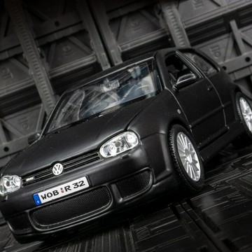1:24仿真大眾高爾夫Volkswagen Golf R32合金汽車模型金屬擺件車