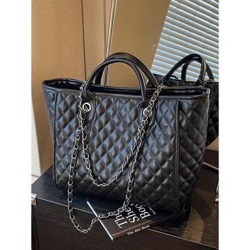 菱格時尚秋冬百搭手提鏈條包包