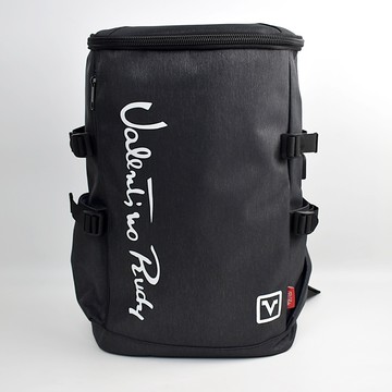 後背包 黑灰髮絲紋隨性LOGO 【NZB104】