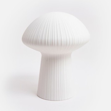 奧可利LED陶瓷擺飾17.5cm 蘑菇