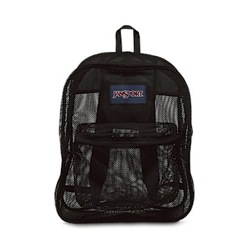 Jansport 後背包 Mesh Pack 經典黑 網袋 書包 減壓背帶 JS0A2SDG008