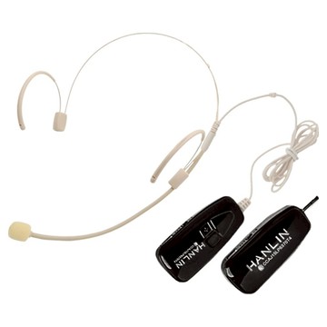 HANLIN 2C 2.4MIC+ 雙耳掛2.4G頭戴麥克風 傳輸距離遠 音質清晰 佩戴舒適 輕巧隱形  Plus款