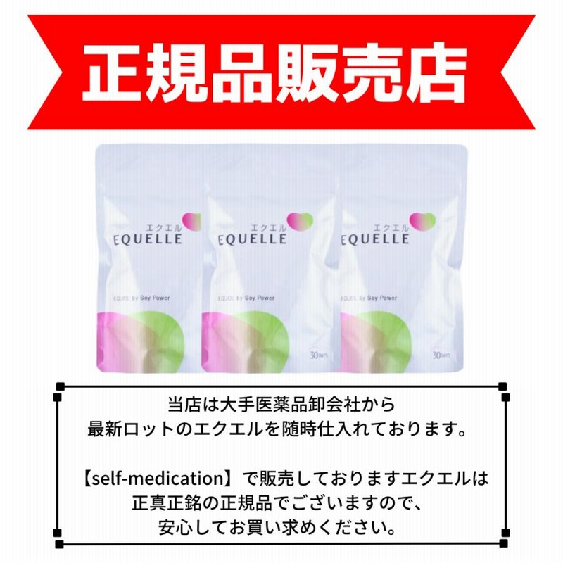 大塚製薬 エクエル EQUELLE 30日分(120粒) ×6袋 正規品 - コスメ/美容