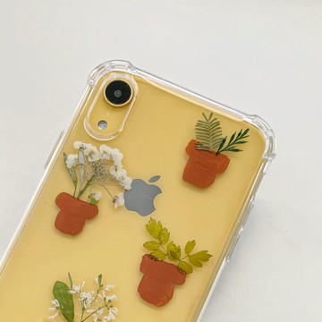 小盆友 標本手機殼 迷你盆栽手機殼 SE2