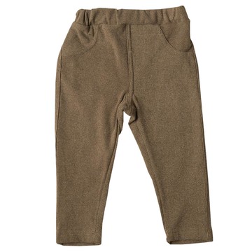 akachan honpo - 直筒褲-咖啡色