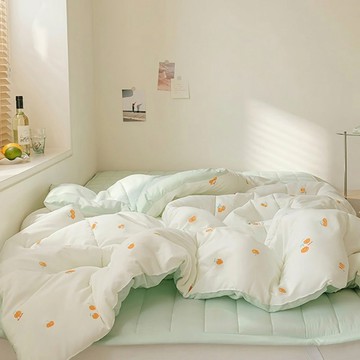 shez Home 韓國製超細纖維棉被 210 x 180cm  櫻桃  Queen Size