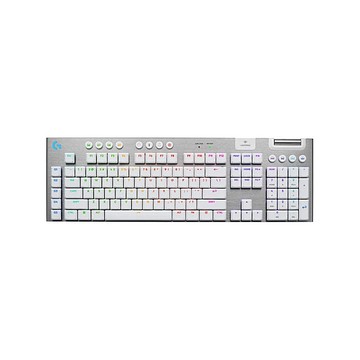 【 Logitech 羅技 】G915 X 白色 觸感軸 無線 RGB 機械式 遊戲鍵盤