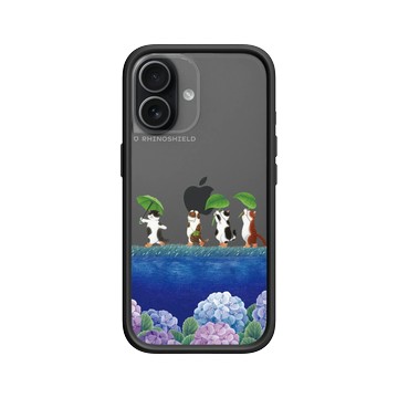 iPhone 17 Mod NX -邊框背蓋組合 (相機按鈕) 黑 - Nyangsongi - 下雨天