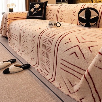 現貨 波西米亞風 舒棉絨沙發巾 防貓抓沙發毯 一整張全蓋 加厚沙發坐墊蓋布 靠背巾