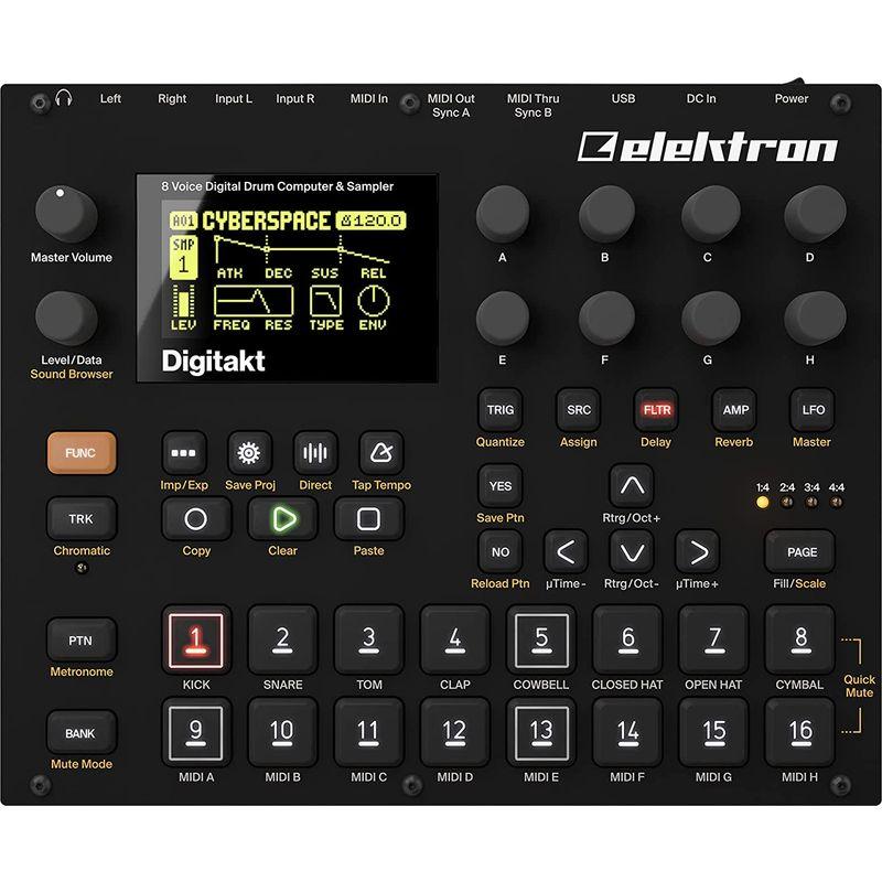 elektron Digitakt ドラムマシン サンプラー