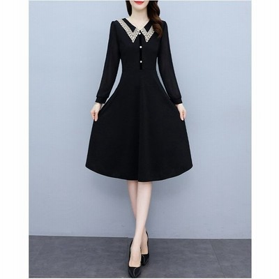 シャツワンピース トレス レディース 春秋 ワンピース オシャレ 上品 パーティードレス 着痩せ 通勤 卒園式 入園式 服装 母 ママ 入学式 通販 Lineポイント最大get Lineショッピング