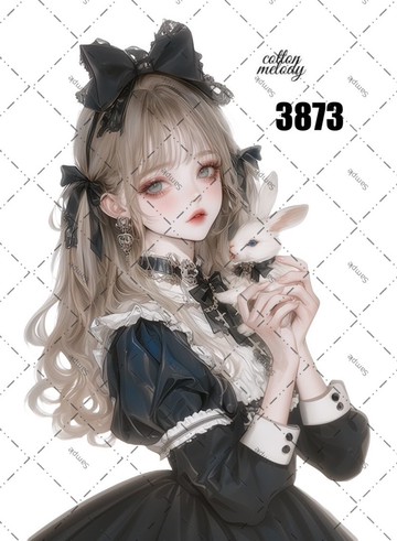 original sticker no.3873 人物貼紙 原創貼紙 原創人物貼紙 裝飾貼紙 cotton melody