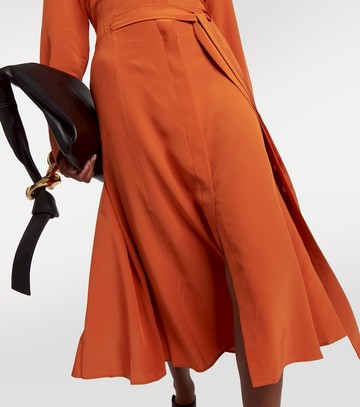 Joseph Fairbaim silk midi dress