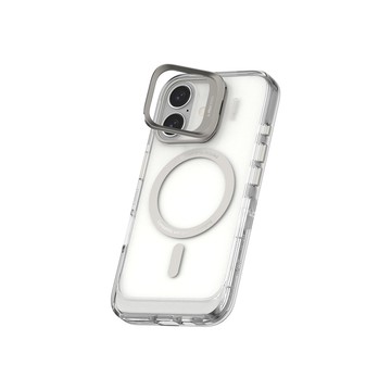 PRIIÖ iPhone16 case Echo系列透明手機殼 Gray鈦灰