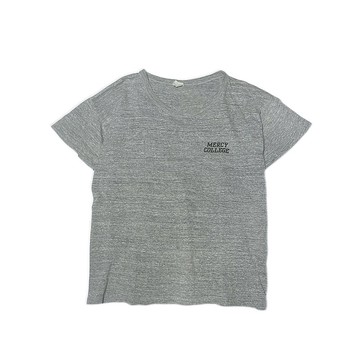 古著 70s Velva Sheen 紐約慈悲學院雪花T