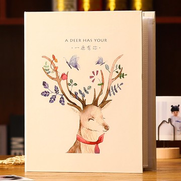 相冊本  5寸6寸7寸200張相冊本紀念冊插頁式家庭大容量影集過塑成長記錄冊【MJ17319】