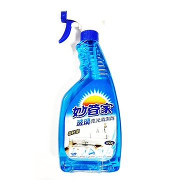 妙管家玻璃亮光清潔劑 噴槍650ml