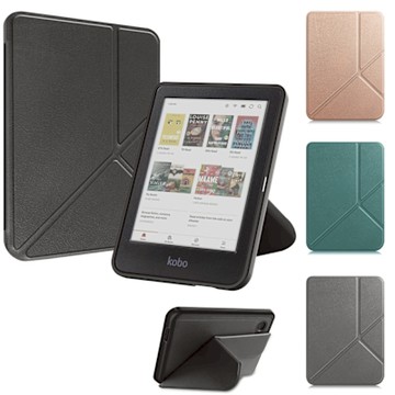簡約質感!! 休眠喚醒功能 Kobo Clara Colour / Clara BW / Clara 2E 6吋 電子書 保護套 保護殼 橫向 直立 輕鬆轉換 皮套