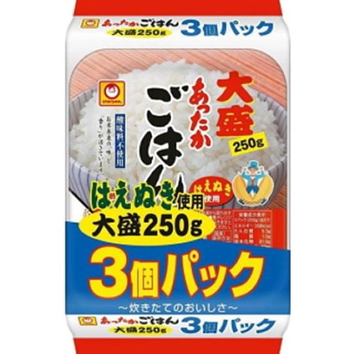 マルちゃんあったかごはん大盛 3食パック8個