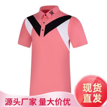 高爾夫服裝春夏季男士短袖T恤速干透氣休閑運動球衣polo衫上衣戶