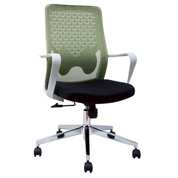 colorplay 玩色系 日光生活館 人體工學辦公椅 EL-60  綠色  可調節高度  128~188 x 62 x 50cm