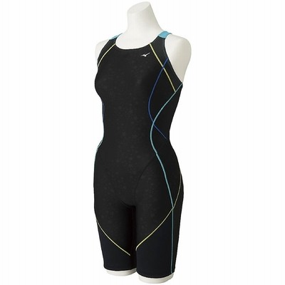 MIZUNO EZスイムオールインワン BLK XL~ SA N2JG232592