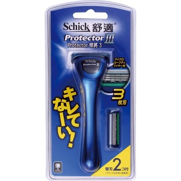 [家速配]舒適牌捍將3刮鬍刀具