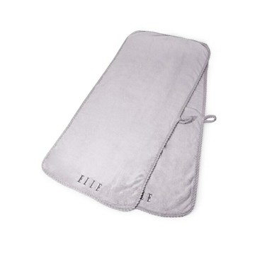 ELLE法式時尚無棉絮超吸水抗菌毛巾-暮光紫