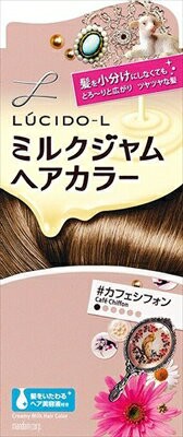 【 マンダム 】LUCIDO-L牛奶糖染髮劑 #咖啡奶泡色（非藥品）【36組】髮色/適合黑髮  日本必買 | 日本樂天熱銷