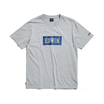 EDWIN｜男裝｜數位煙霧印花短袖T恤