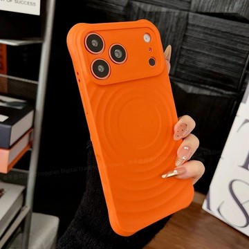 波漾磁吸殼 軟硅膠 磁吸無線充 適用於 蘋果 iPhone 17 16 15 14 13 12 Pro max 防摔殼