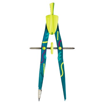 Maped 學用弓型兩用圓規 綠色  學生幾何繪圖好幫手，附收納盒  1支