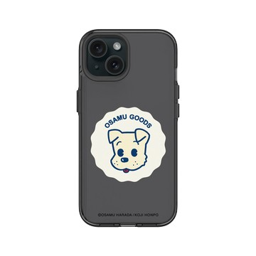 iPhone 15 Clear 酷墨灰 - OSAMU GOODS - 經典復古系列-Dog
