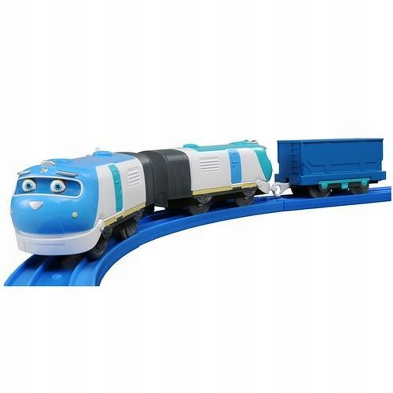 タカラトミープラレール チャギントンシリーズ とレールセットB〈良品〉 タカラトミープラレール チャギントンシリーズ とレールセットB