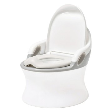 iFam 3in1成長小馬桶  時尚灰