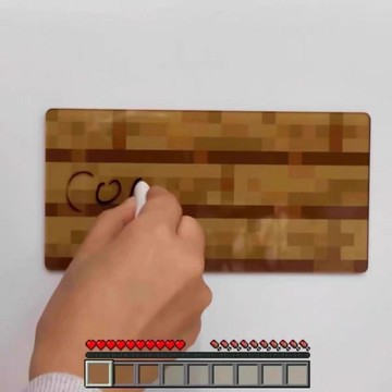 台灣出貨 我的世界 MC告示牌 冰箱貼 ins 像素風 遊戲 動漫周邊 亞克力 磁吸 裝飾品