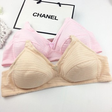 🚀虧本到貨🚀日本🇯🇵棉質中老年文胸  薄款透氣大碼媽媽內衣胸罩 中老年無鋼圈文胸女