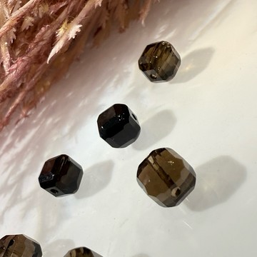 💕 𝓒. 𝓣 晶寶💕茶水晶 茶晶 方糖 隨行 7mm 散珠 單珠 diy 設計