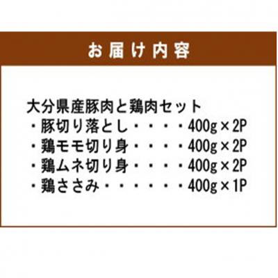 ふるさと納税 国東市 小分けで使いやすい!大分県産豚肉と鶏肉3種セット2.8kg_1830R