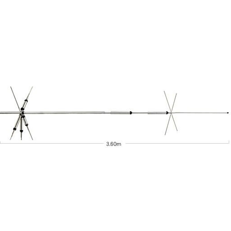 DP-CP5HS II ダイアモンド 7/14/21/28/50MHz5バンドグランドプレーンアンテナ | LINEブランドカタログ
