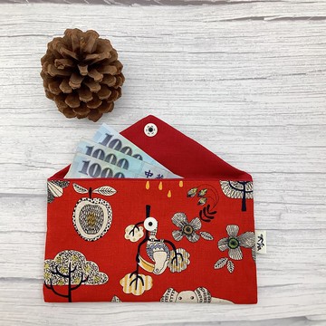 纏繞森林—燙襯紅包袋/存摺現金袋