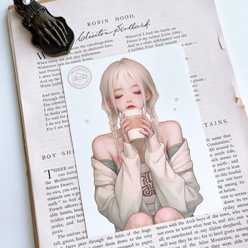 Latte (ラテ) | S 系列 人物貼紙 | S049