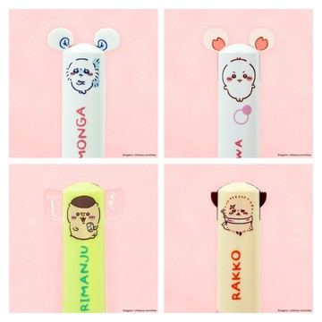 Chiikaw 吉伊卡哇 原子筆  雙色原子筆 現貨 小可愛 栗子饅頭 飛鼠 海獺 萌系外觀 卡通 學生 禮物 【花屋】