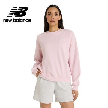 [New Balance]棉質長袖上衣_女性_粉色_WT41508RSG