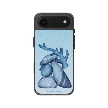 iPhone Air Clear (相機按鈕) 酷墨灰 - Sarah Mafféïs - 海洋寶藏