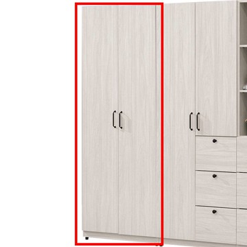 obis 麗莎2.5尺雙吊衣櫃