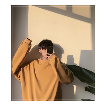 OVERSIZE 落肩t 長袖 百搭款 寬鬆t 男生 秋冬 長袖上衣 韓版上衣 大學T 【MX12】