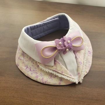 春日男孩西裝款圍巾 紫色