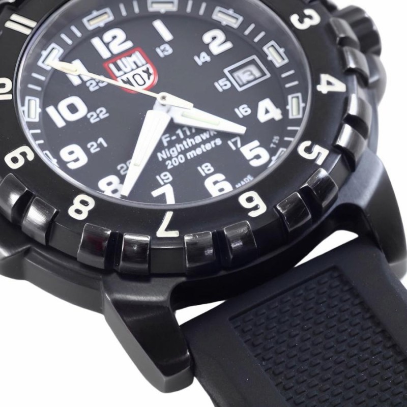 LUMINOX ルミノックス F-117 NIGHTHAWK SERIES 6400-200 腕時計 傷や汚れあり | LINEブランドカタログ