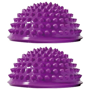 SUCCESS 成功 足底筋膜按摩球 刺蝟型 Set 2 188個尖刺 加強按摩穴道  紫色  1盒